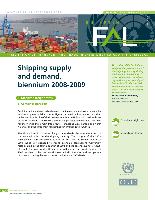 Shipping suply and demand, biennium 2008 - 2009