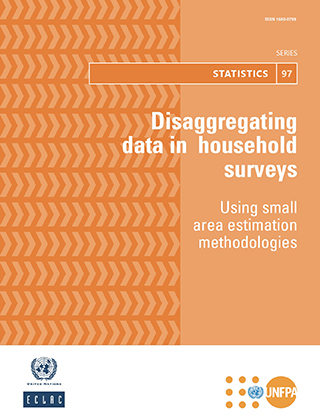 Disaggregating data in household surveys: Using small area estimation methodologies