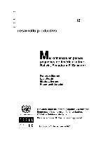 Microfinanzas en países pequeños de América Latina: Bolivia, Ecuador y El Salvador