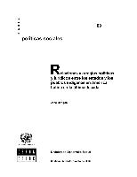 Relaciones y arreglos políticos y jurídicos entre los estados y los pueblos indígenas en América Latina en la última década