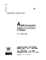 Análisis de percepciones y aportes para una política de migraciones internacionales en Nicaragua