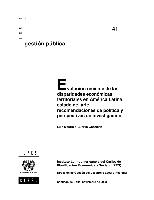 Evolución reciente de las disparidades económicas territoriales en América Latina: estado del arte, recomendaciones de política y perspectivas de investigación