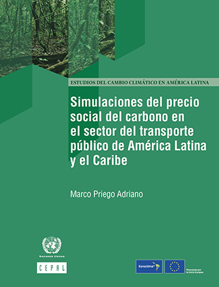 Simulaciones del precio social del carbono en el sector del transporte público de América Latina y el Caribe