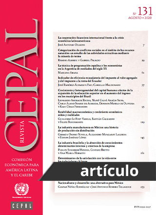 La industria brasileña y la absorción de conocimientos: determinantes internos y externos de la empresa