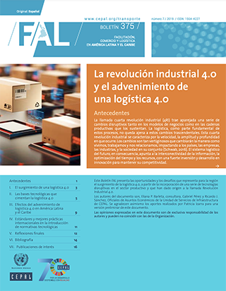 La revolución industrial 4.0 y el advenimiento de una logística 4.0
