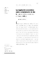 La regulación económica como complemento de las licitaciones en las concesiones de obras públicas