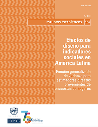 Efectos de diseño para indicadores sociales en América Latina: función generalizada de varianza para estimadores directos provenientes de encuestas de hogares