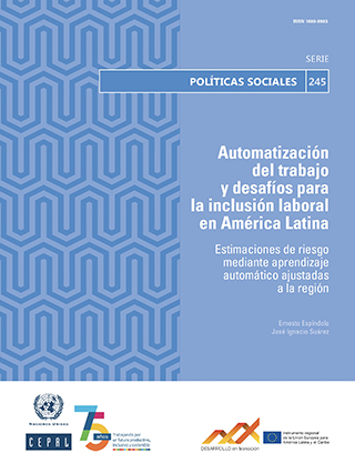 Automatización del trabajo y desafíos para la inclusión laboral en América Latina: estimaciones de riesgo mediante aprendizaje automático ajustadas a la región