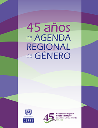 Portada documento - 45 años de la Agenda Regional de Género
