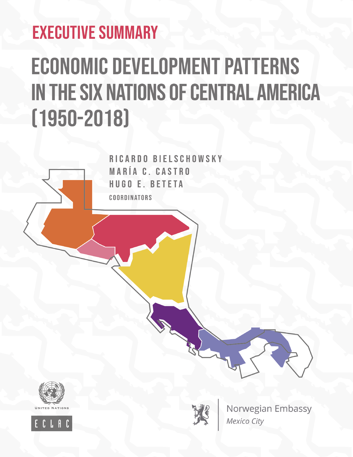 Economic development patterns in the six nations of Central America (1950–2018): Executive summary