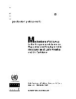 Mechanisms of follow-up to the Programme of Action on Population and Development in the countries of Latin America and the Caribbean