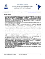 Boletín estadístico de comercio exterior de bienes en América Latina y el Caribe. Cuarto trimestre de 2014 (Nro. 17)