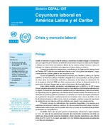 Coyuntura laboral en América Latina y el Caribe: crisis y mercado laboral