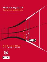 Time for equality: closing gaps, opening trails. Thirty-third session of ECLAC