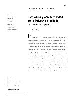 Estructura y competitividad de la industria brasileña de bienes de capital