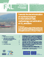 Towards the decontamination of maritime transport in international trade: methodology and estimation of CO2 emissions