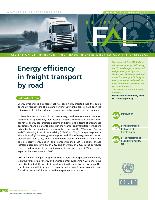 Energy efficiency in freight transport by road